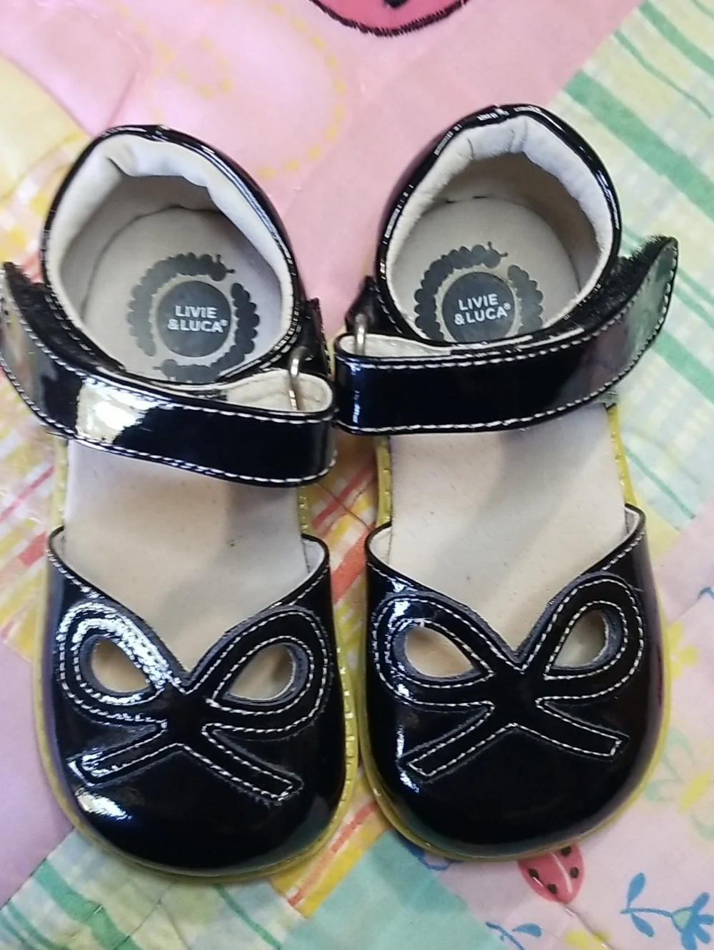 Livie & Luca shiny black
